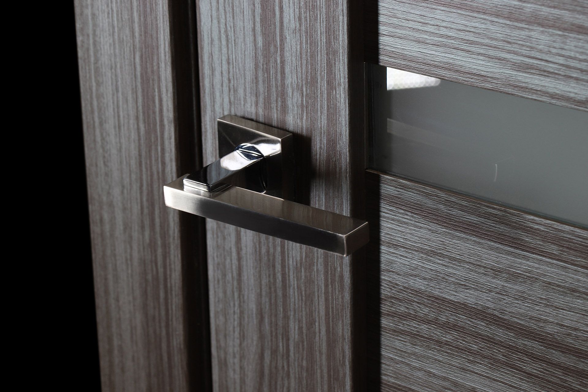 GINA VETRO GRAY OAK CLOSET DOORS BELLDINNI MODERN INTERIOR DOOR - 6