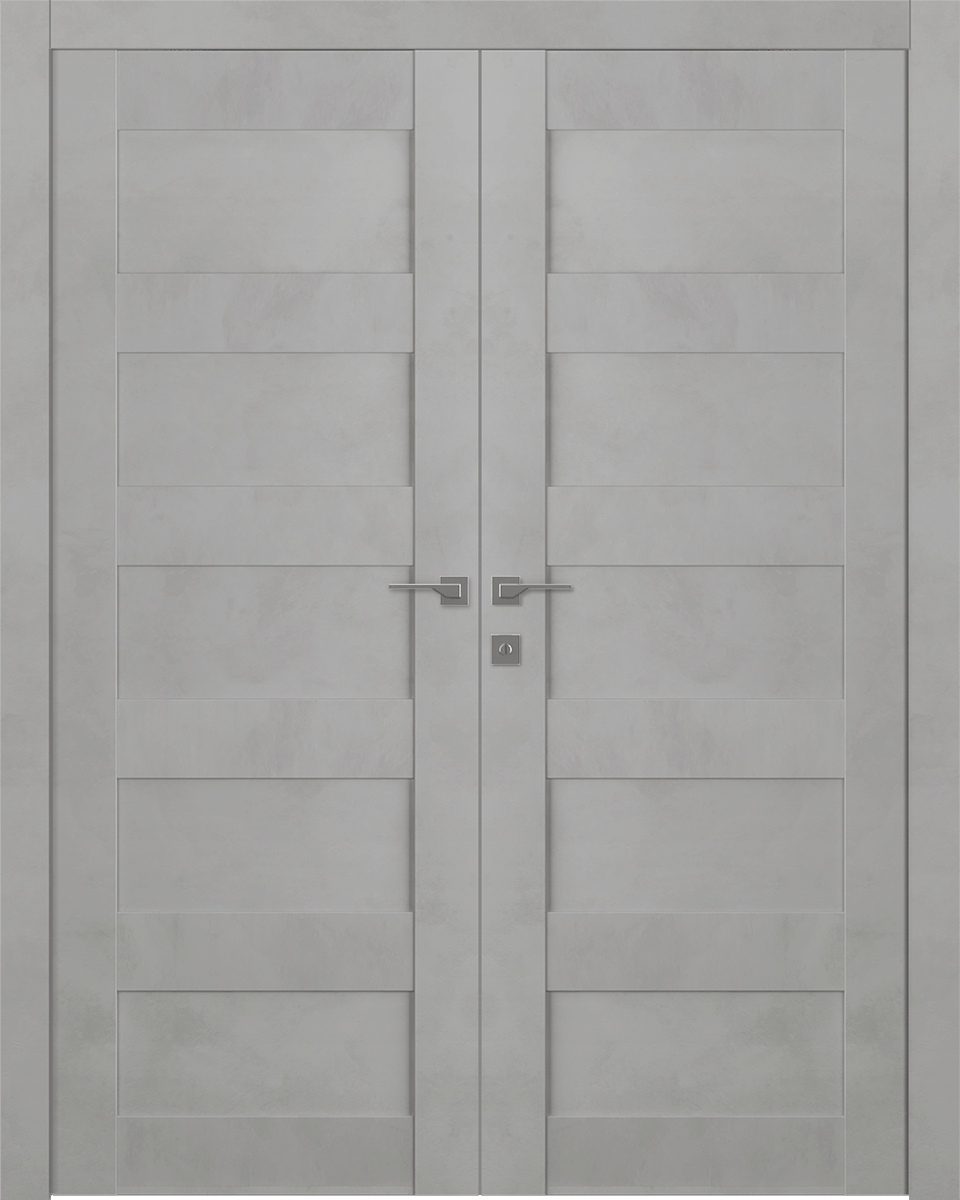 AVON 07 4R LIGHT URBAN DOUBLE BELLDINNI MODERN INTERIOR DOOR - 1