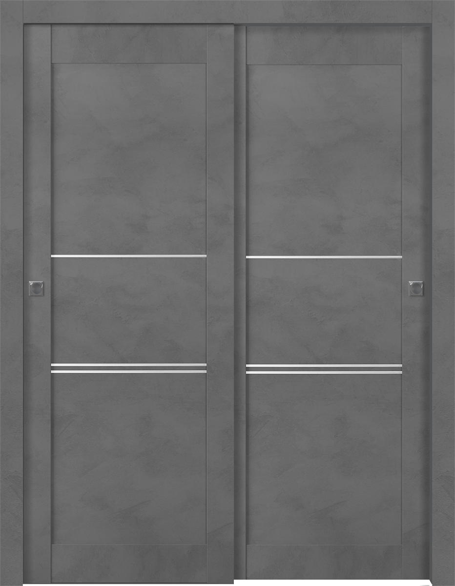 AVON 07 3H DARK URBAN BYPASS BELLDINNI MODERN INTERIOR DOOR - 1