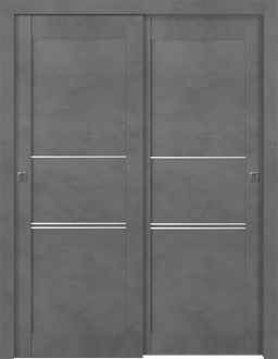 AVON 07 3H DARK URBAN BYPASS BELLDINNI MODERN INTERIOR DOOR - 1