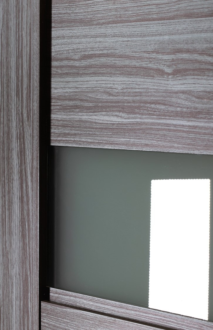 KINA VETRO GRAY OAK SLAB DOORS BELLDINNI MODERN INTERIOR DOOR - 3