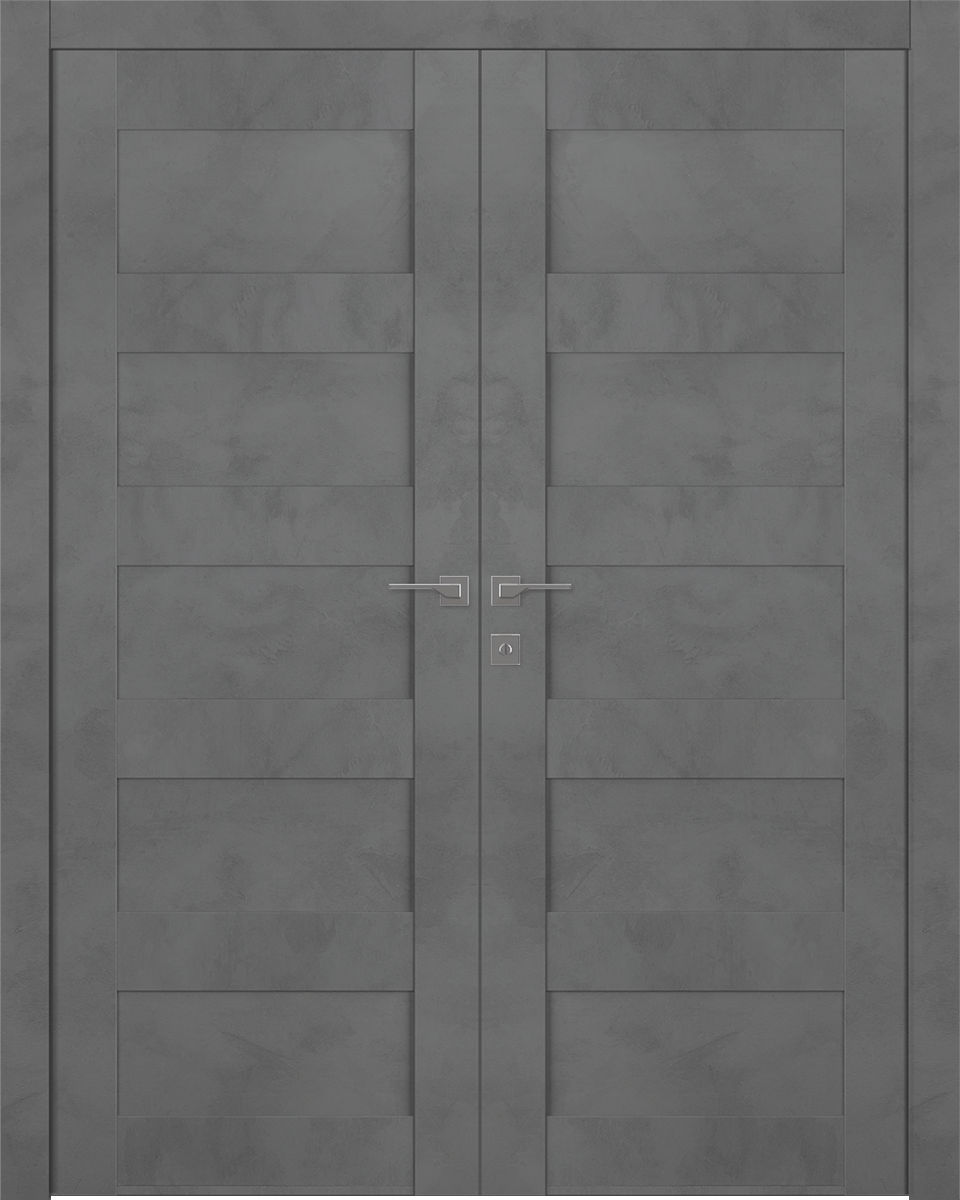 AVON 07 4R DARK URBAN DOUBLE BELLDINNI MODERN INTERIOR DOOR - 1