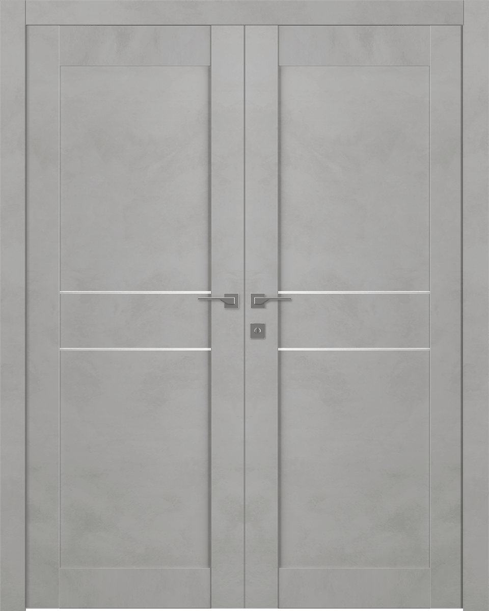 AVON 07 2HN LIGHT URBAN DOUBLE BELLDINNI MODERN INTERIOR DOOR - 1