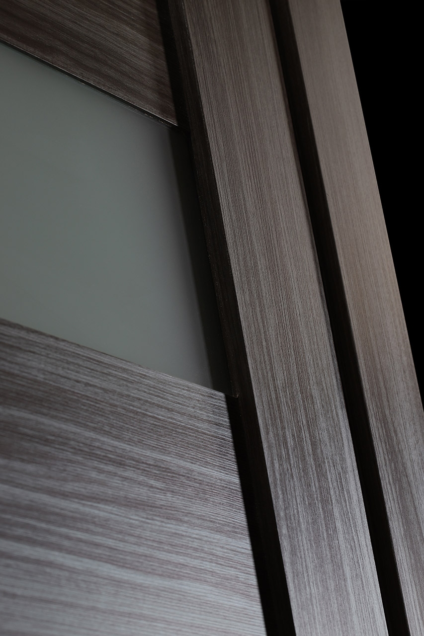 GINA VETRO GRAY OAK SWING DOORS BELLDINNI MODERN INTERIOR DOOR - 10
