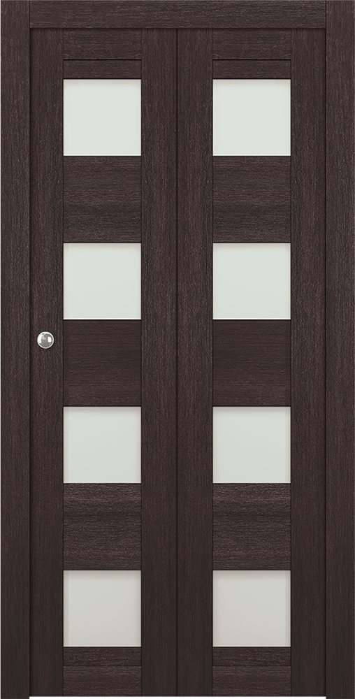 AVON 07-08 VETRO VERALINGA OAK BI-FOLD DOORS BELLDINNI MODERN INTERIOR DOOR - 1