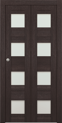 AVON 07-08 VETRO VERALINGA OAK BI-FOLD DOORS BELLDINNI MODERN INTERIOR DOOR - 1