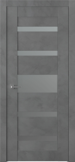 AVON 07-05 VETRO DARK URBAN SWING BELLDINNI MODERN INTERIOR DOOR - 1
