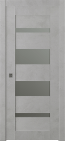 AVON 07-01 VETRO LIGHT URBAN POCKET BELLDINNI MODERN INTERIOR DOOR - 1