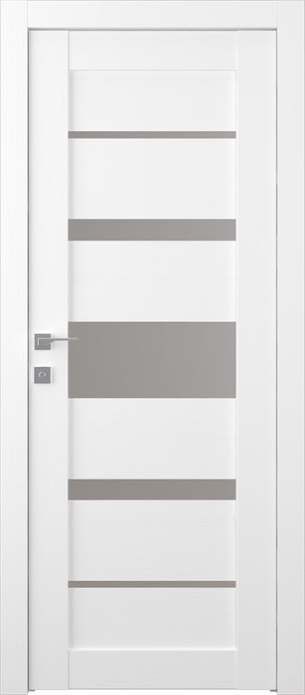 KINA VETRO BIANCO NOBLE SWING DOORS BELLDINNI MODERN INTERIOR DOOR - 1