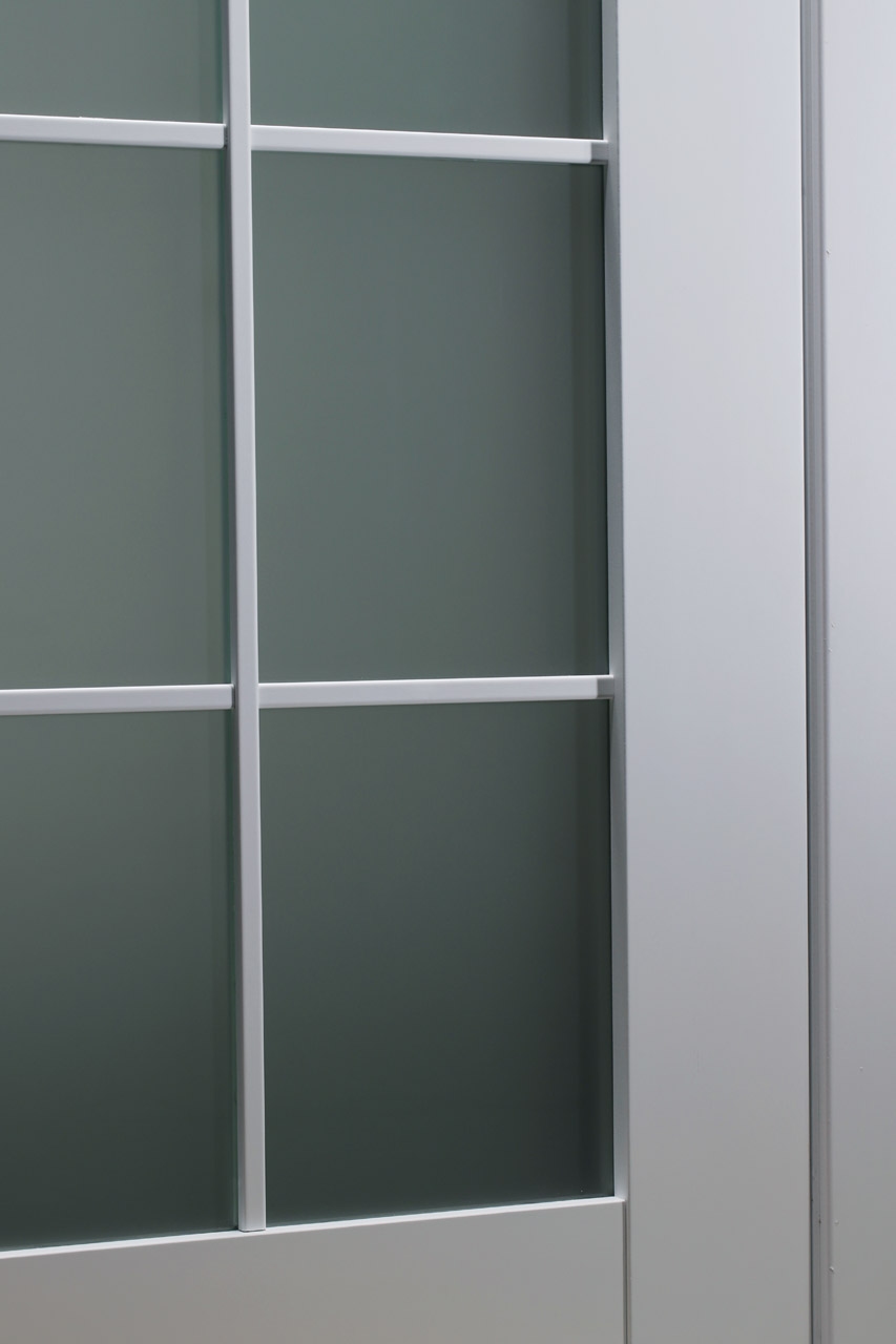 SMART PRO 10 LITE VETRO POLAR WHITE SWING BELLDINNI MODERN INTERIOR DOOR - 6