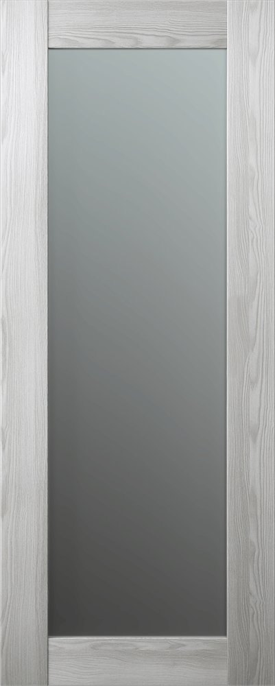 AVON 207 VETRO RIBEIRA ASH SLAB BELLDINNI MODERN INTERIOR DOOR - 1