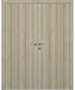 OPTIMA 2V SHAMBOR DOUBLE BELLDINNI MODERN INTERIOR DOOR - 1
