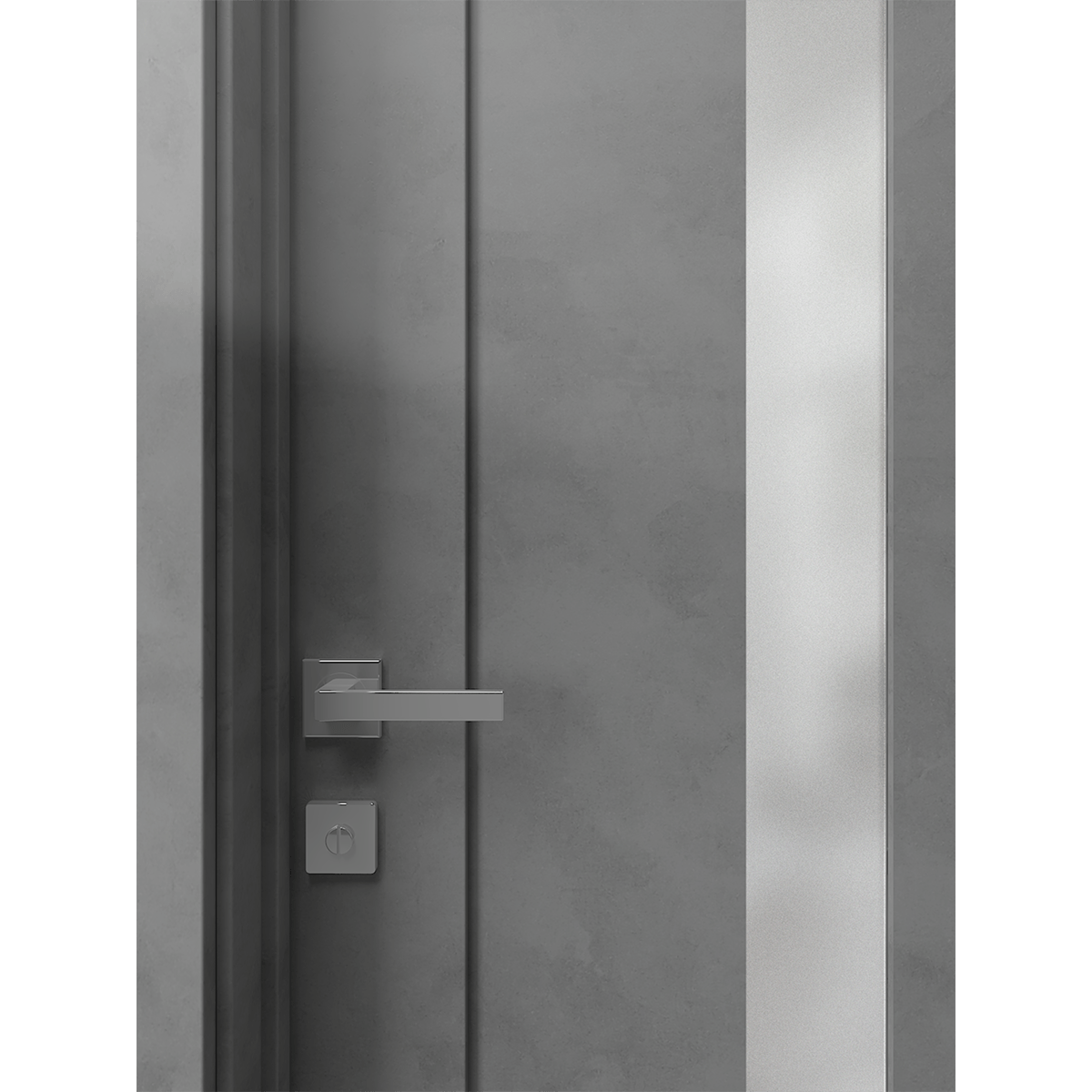 AVON 101 VETRO DARK URBAN SWING DOORS BELLDINNI MODERN INTERIOR DOOR - 2
