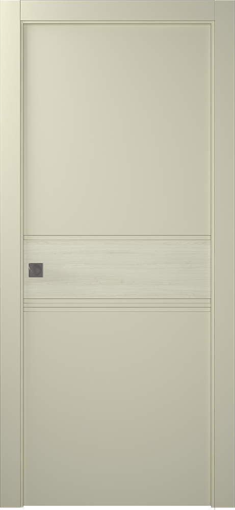 TWINWOOD 2 IVORY POCKET BELLDINNI MODERN INTERIOR DOOR - 1