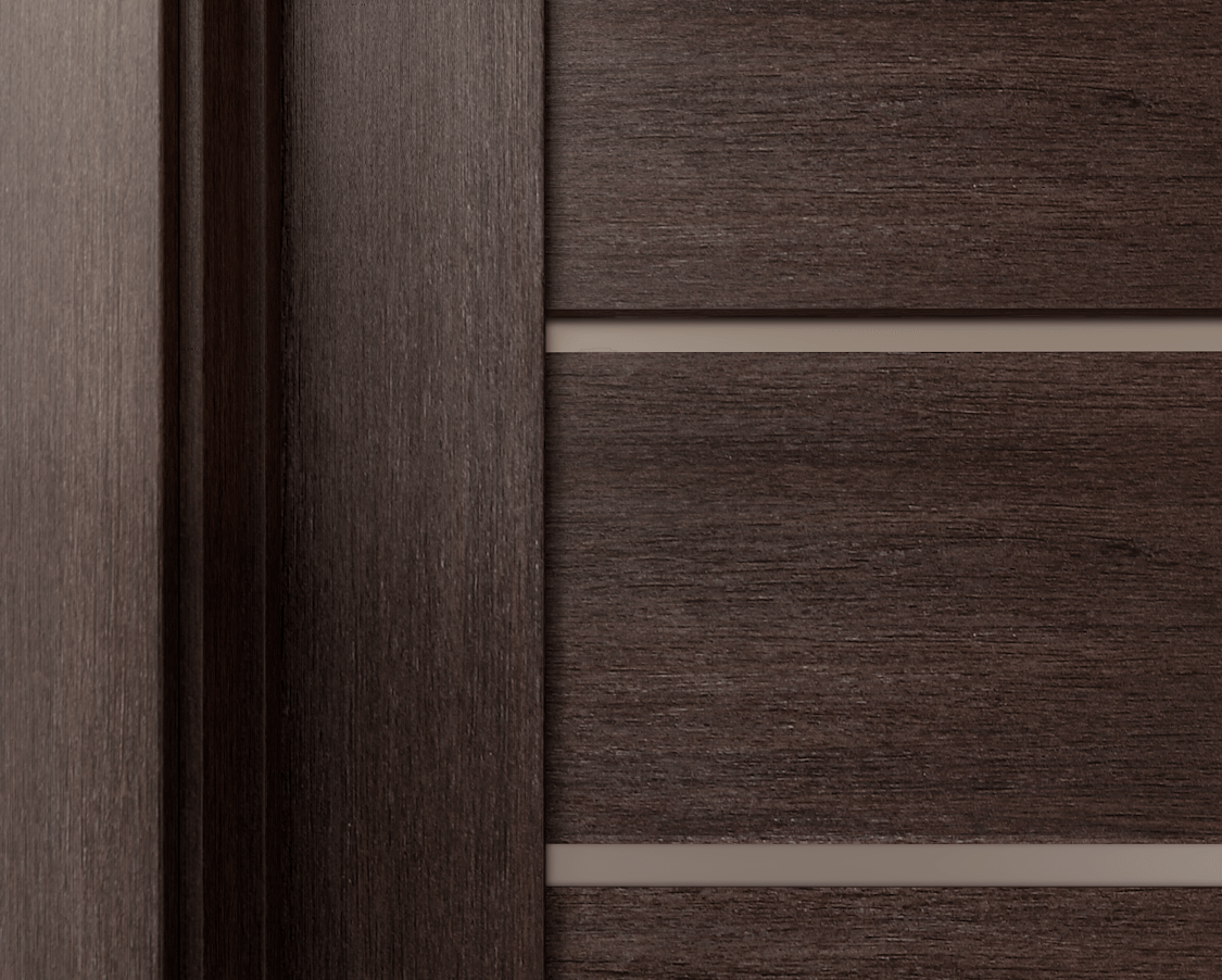 AVON 07-06 VETRO VERALINGA OAK DOUBLE BI-FOLD BELLDINNI MODERN INTERIOR DOOR - 4