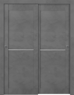 AVON 07 1H DARK URBAN BYPASS BELLDINNI MODERN INTERIOR DOOR - 1