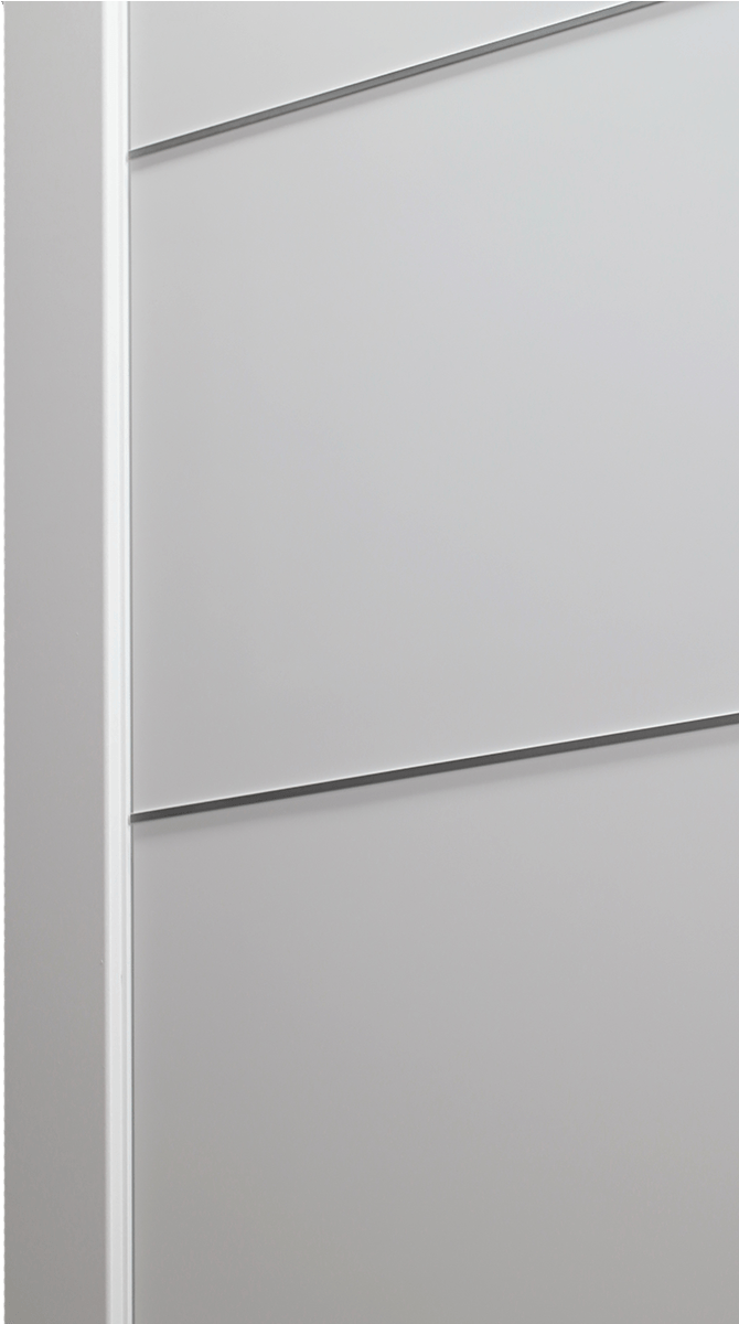 PALLADIO 4H BIANCO NOBLE DOUBLE BARN BELLDINNI MODERN INTERIOR DOOR - 4
