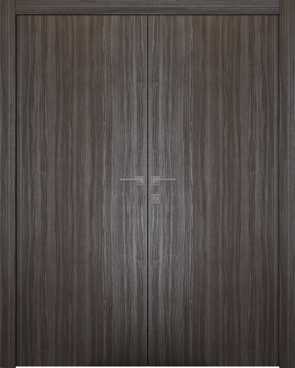 PALLADIO GRAY OAK CLOSET DOORS BELLDINNI MODERN INTERIOR DOOR - 1