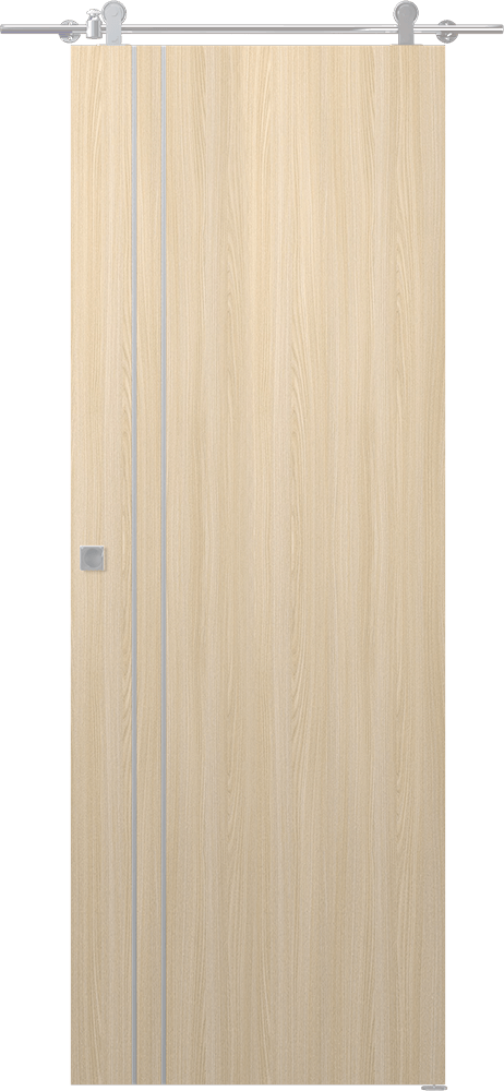 OPTIMA 2V LOIRE ASH BARN DOORS BELLDINNI MODERN INTERIOR DOOR - 1
