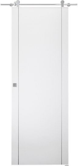 SMART PRO 2U POLAR WHITE DOUBLE BARN BELLDINNI MODERN INTERIOR DOOR - 1