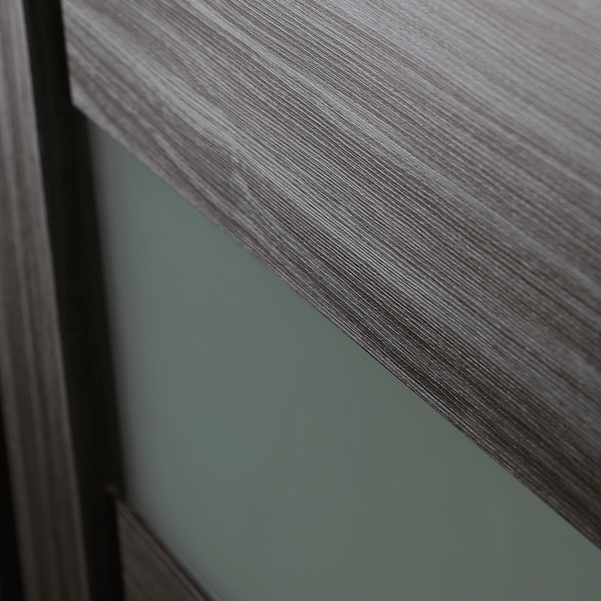 EDNA VETRO GRAY OAK DOUBLE BI-FOLD BELLDINNI MODERN INTERIOR DOOR - 5