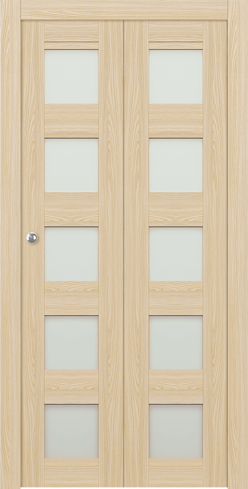 AVON 07-07 VETRO LOIRE ASH BI-FOLD DOORS BELLDINNI MODERN INTERIOR DOOR - 1