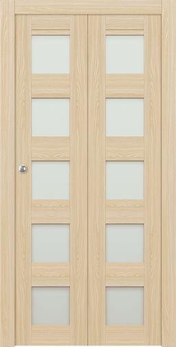 AVON 07-07 VETRO LOIRE ASH BI-FOLD DOORS BELLDINNI MODERN INTERIOR DOOR - 1