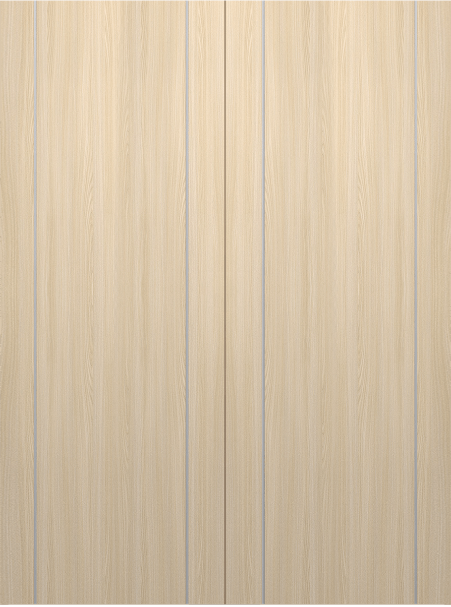 OPTIMA 2U LOIRE ASH DOUBLE BARN DOORS BELLDINNI MODERN INTERIOR DOOR - 2
