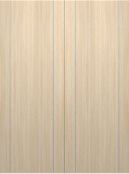 OPTIMA 2U LOIRE ASH DOUBLE BARN DOORS BELLDINNI MODERN INTERIOR DOOR - 2