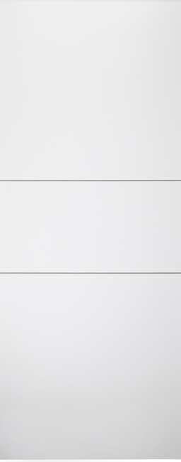 PALLADIO 2H BIANCO NOBLE SLAB BELLDINNI MODERN INTERIOR DOOR - 1