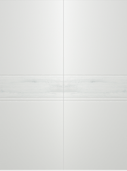 TWINWOOD 2 POLAR WHITE DOUBLE BARN BELLDINNI MODERN INTERIOR DOOR - 2