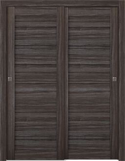 ERMI GRAY OAK BYPASS BELLDINNI MODERN INTERIOR DOOR - 7