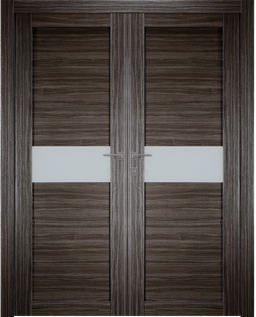 EDNA VETRO GRAY OAK CLOSET BELLDINNI MODERN INTERIOR DOOR - 1