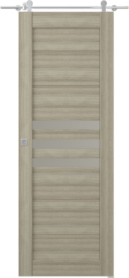DOME VETRO SHAMBOR DOUBLE BARN BELLDINNI MODERN INTERIOR DOOR - 1
