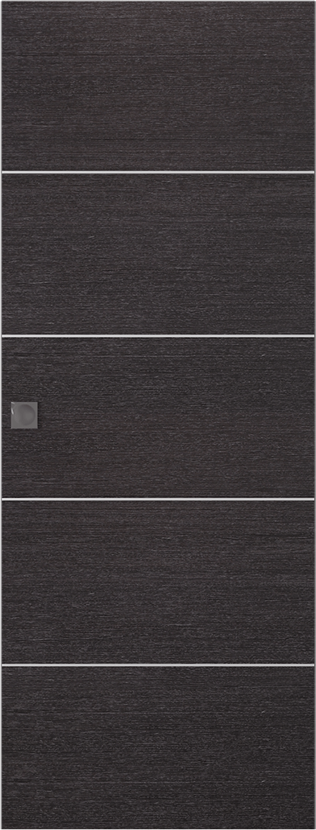 AVANTI 4H BLACK APRICOT MAGIC BELLDINNI MODERN INTERIOR DOOR - 1