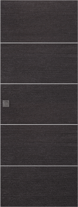 AVANTI 4H BLACK APRICOT MAGIC BELLDINNI MODERN INTERIOR DOOR - 1