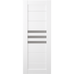DOME VETRO BIANCO NOBLE BARN BELLDINNI MODERN INTERIOR DOOR - 2