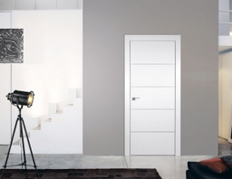 SMART PRO 4H POLAR WHITE SWING BELLDINNI MODERN INTERIOR DOOR - 2
