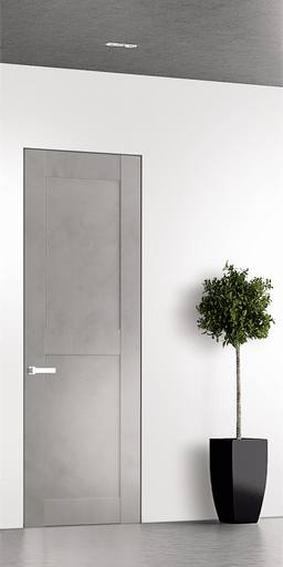 AVON 07 RN LIGHT URBAN DOUBLE INVISIBLE METAL FRAME BELLDINNI MODERN INTERIOR DOOR - 1