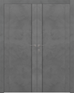 AVON 01 DARK URBAN DOUBLE BELLDINNI MODERN INTERIOR DOOR - 1