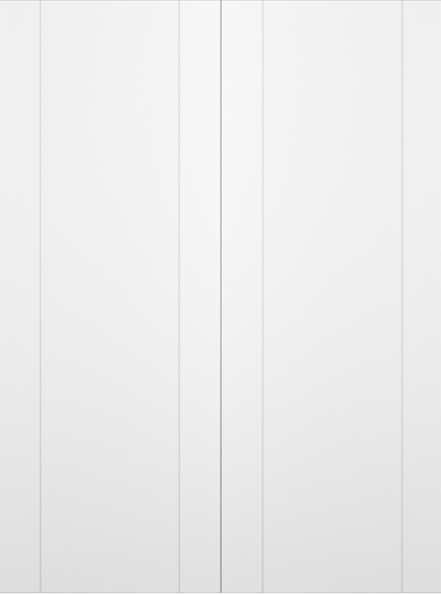 OPTIMA 2U SNOW WHITE DOUBLE BARN BELLDINNI MODERN INTERIOR DOOR - 2