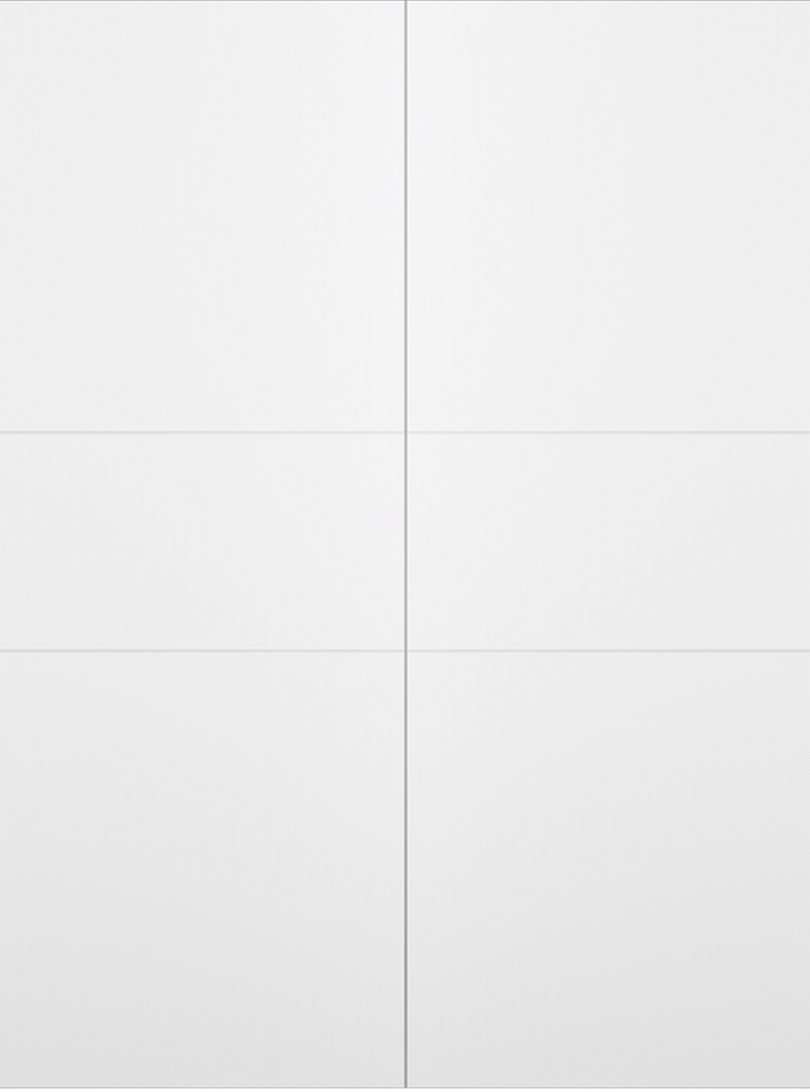 OPTIMA 2H SNOW WHITE DOUBLE BARN BELLDINNI MODERN INTERIOR DOOR - 2