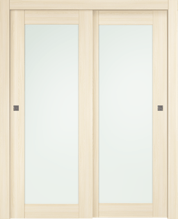 AVON 207 VETRO LOIRE ASH BYPASS DOORS BELLDINNI MODERN INTERIOR DOOR - 1