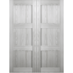 AVON 07 2RN RIBEIRA ASH DOUBLE BELLDINNI MODERN INTERIOR DOOR - 2