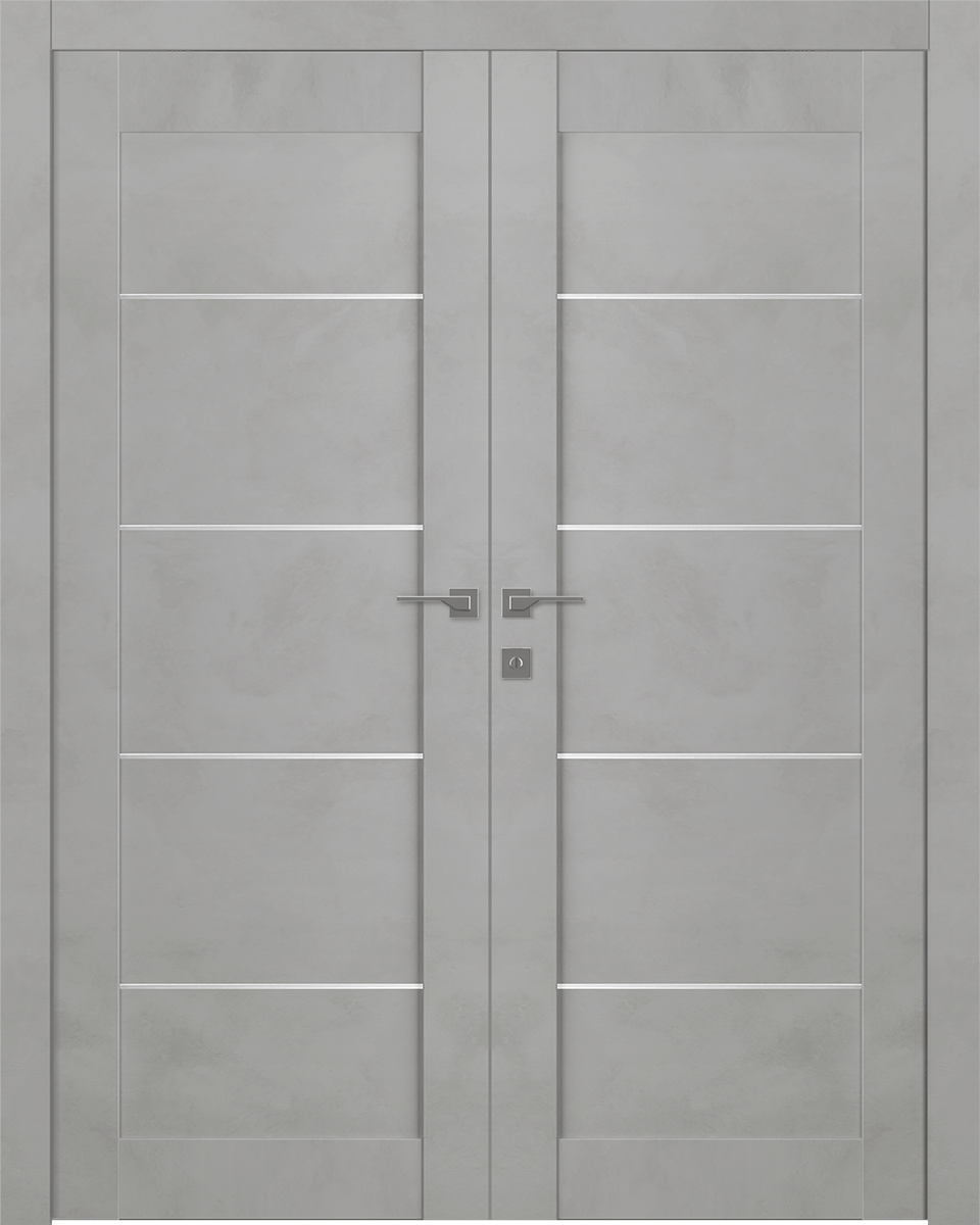 AVON 07 4H LIGHT URBAN DOUBLE BELLDINNI MODERN INTERIOR DOOR - 1