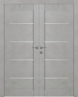 AVON 07 4H LIGHT URBAN DOUBLE BELLDINNI MODERN INTERIOR DOOR - 1