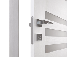 LETI VETRO SNOW WHITE BARN BELLDINNI MODERN INTERIOR DOOR - 3