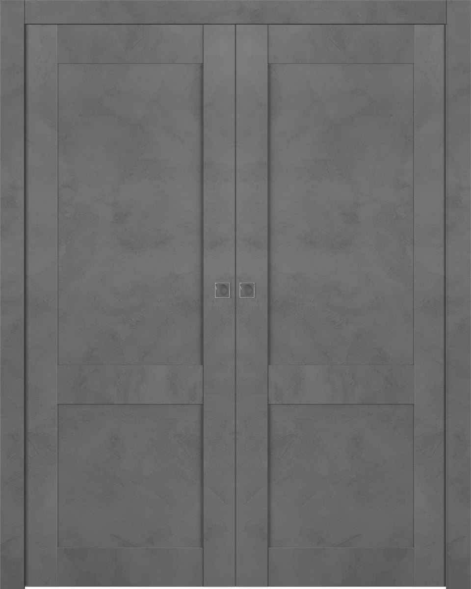 AVON 07 R DARK URBAN DOUBLE POCKET BELLDINNI MODERN INTERIOR DOOR - 1