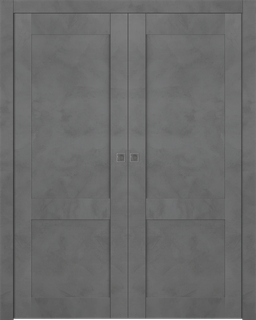 AVON 07 R DARK URBAN DOUBLE POCKET BELLDINNI MODERN INTERIOR DOOR - 1