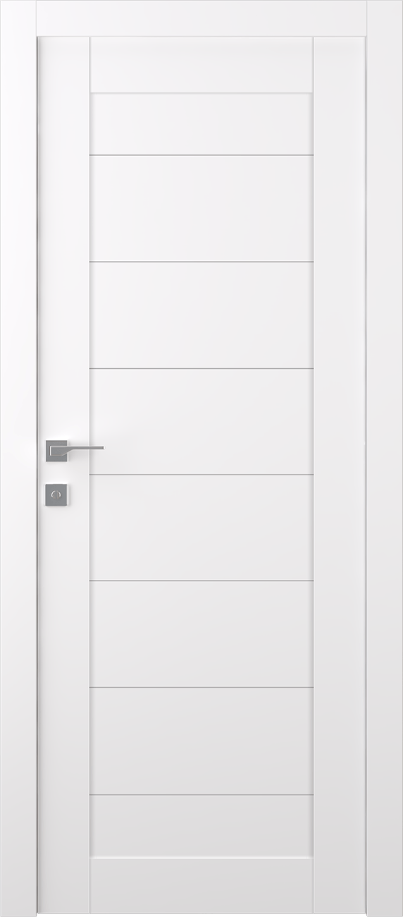 ERMI SNOW WHITE SWING BELLDINNI MODERN INTERIOR DOOR - 1